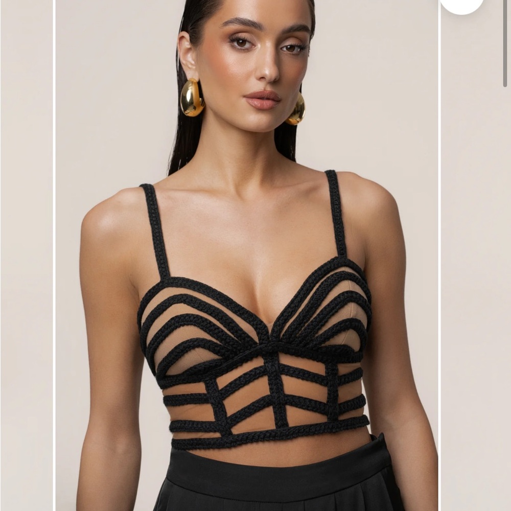 JLuxLabel Black Serenity Bay Top - Picture 2 of 7